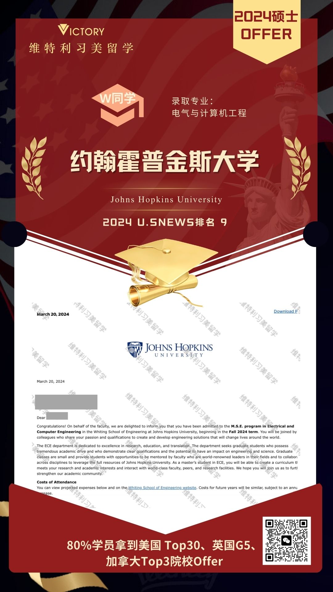 W同学约翰霍普金斯大学电气与计算机工程专业（2024美硕.jpg