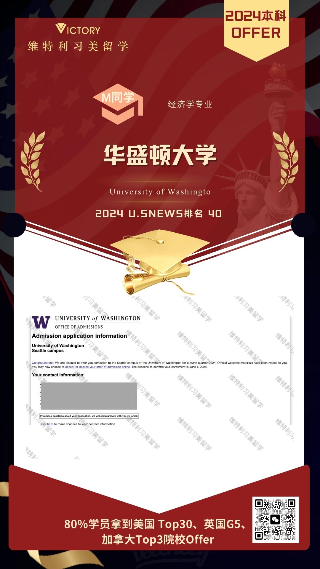 M同学华盛顿大学经济学专业（2024美本.jpg